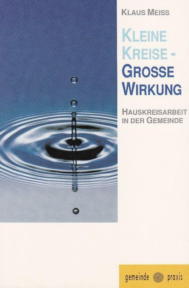 Buch von Klaus Meiss: "Kleine Kreise - Grosse Wirkung" in Rheinböllen