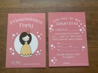 6x Einladungskarte Prinzessin Niedersachsen - Garstedt Vorschau