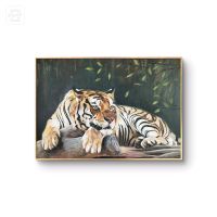 Wandbild Tiger Acryl auf Leinwand 100x70 cm Leipzig - Altlindenau Vorschau