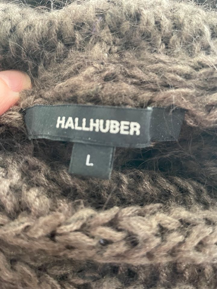 Kurzarm Pullover Rollkragen Pullunder Hallhuber Gr L in Wolfenbüttel