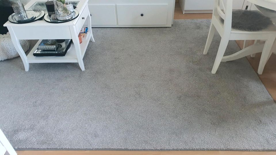 großer grauer Teppich 200×230 in Rheda-Wiedenbrück