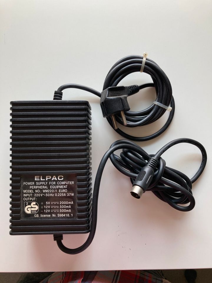 Original ELPAC Netzteil Power Supply WM220-1 EU-St. für DaynaFile in Beucha