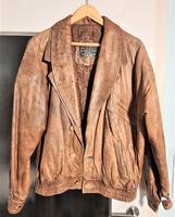 braune Lederjacke 90er Style Berlin - Hellersdorf Vorschau