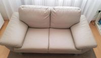 2er Sitzsofa/Lederimitat/L180cm T95cm.H80cm. / Farbe Beige Bergedorf - Hamburg Lohbrügge Vorschau