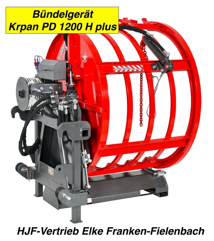 ⚠️ Krpan® PD 1200 H pro plus Brennholz Kaminholz Bündelgerät ⚠️ in Much