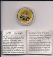 Gedenkmünze 60. Gründungstag der DDR: Der Trabant Bayern - Wiesentheid Vorschau