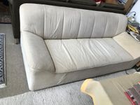 Sitz-Garnitur mit Sofa 2 Sesseln und Hocker Alcantara beige Niedersachsen - Wolfsburg Vorschau