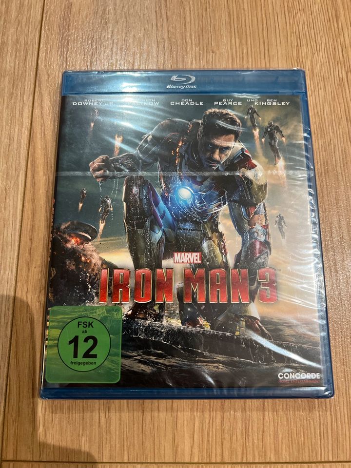 Marvel Iron Man 3 Blu-ray NEU in Riede