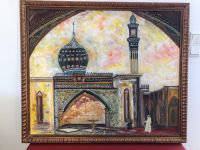 Gemälde der Zawawi Moschee Muscat Oman Leipzig - Möckern Vorschau
