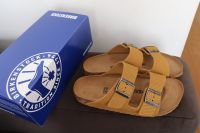 Birkenstock Arizona Schuhe Sandalen Leder Velours Neu + Box 39 Beuel - Vilich Vorschau