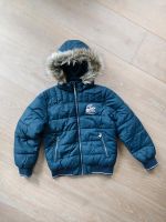 H&M Steppjacke Winterjacke Gr. 140 dunkelblau  Blouson Wandsbek - Hamburg Hummelsbüttel  Vorschau