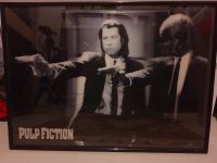 Pulp Fiction Poster (3D) mit Rahmen Wandsbek - Gartenstadt Vorschau