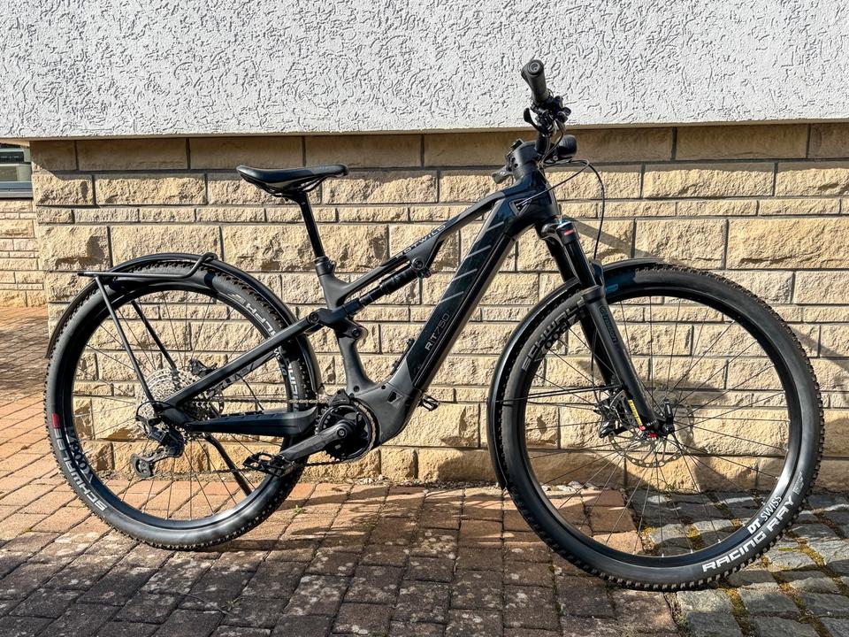 Rotwild E-Bike R.T750 FS Tour Gr. S carbon schwarz wie neu in Landwehr