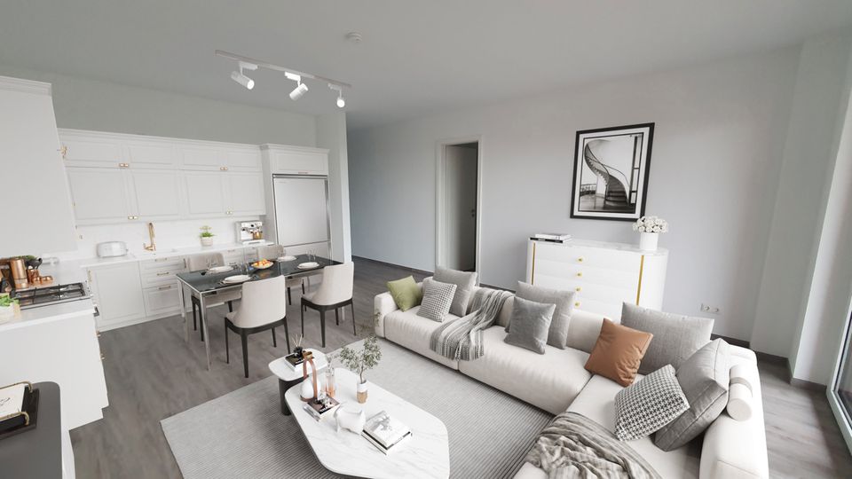 exklusive 2-Zimmer-Wohnung mit Balkon für Selbstnutzer oder Kapitalanleger in Naumburg (Saale)