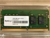 Synology 1 x 4GB, DDR4-RAM, SO-DIMM ECC CL19 Saarland - Riegelsberg Vorschau