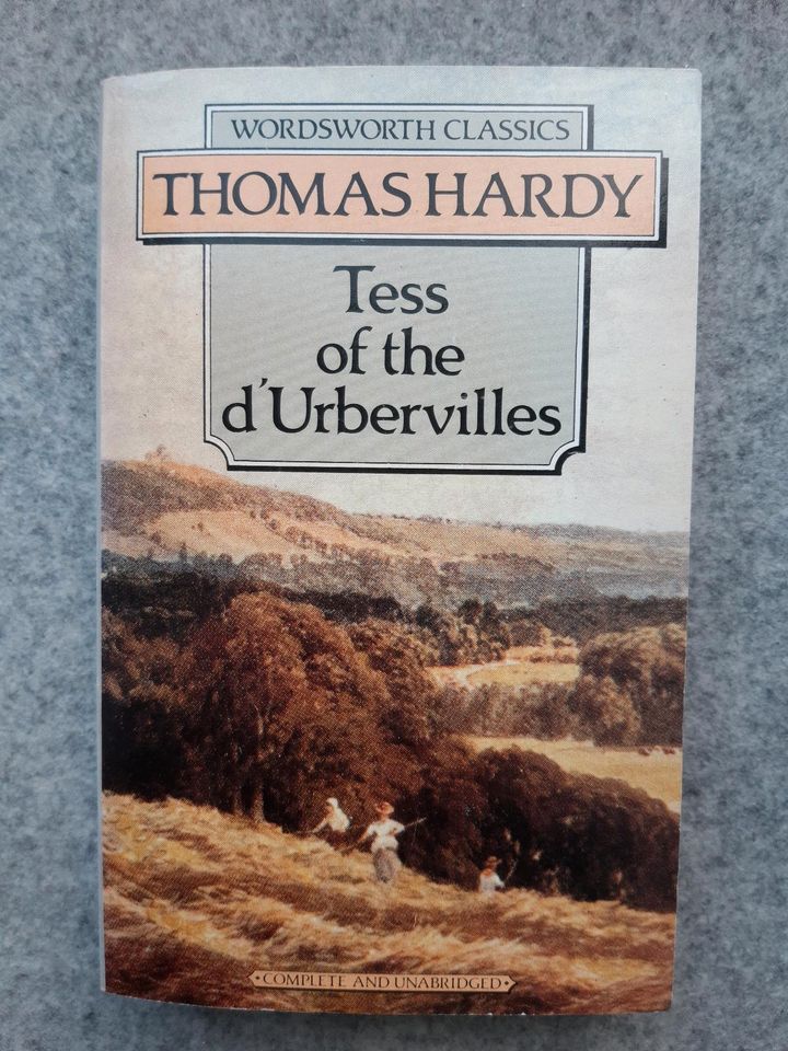 THOMAS HARDY. Tess of the d'Urbervilles. engl. in Köln