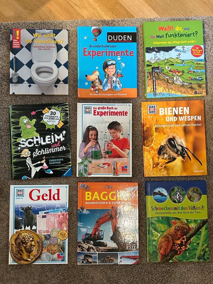 8 x Wissen Sachbücher? Bücher Kinder wie Neu Was ist was etc in München