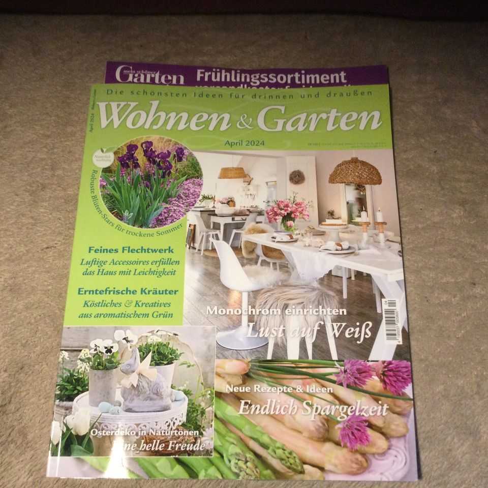 NEU / Zeitschrift „Wohnen & Garten“, April 2024 in Bad Aibling