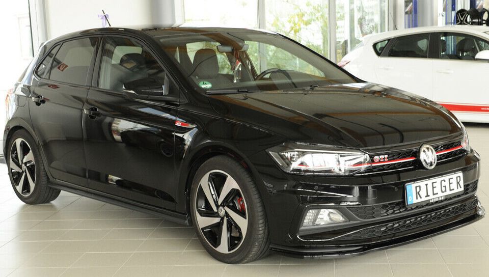 Rieger Spoilerschwert VW Polo AW GTI-R-Line schwarz Glanz in Bruchhausen-Vilsen