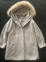 MANGO Mantel Wollmantel Kurzmantel Kapuze Fell beige S NEU Baden-Württemberg - Bühl Vorschau