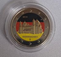 2 Euro 2014 D Niedersachsen mit Farbapplikation Schleswig-Holstein - Westerrönfeld Vorschau