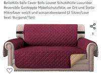 Sofa Abdeckung Schutz Couch 2 Sitzer Decke Bezug Hund Tier Nordrhein-Westfalen - Borken Vorschau