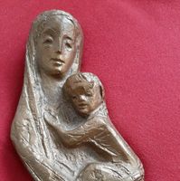 Krautwald Madonna mit Kind Bronze Relief Wandschmuck 41cm Baden-Württemberg - Heilbronn Vorschau