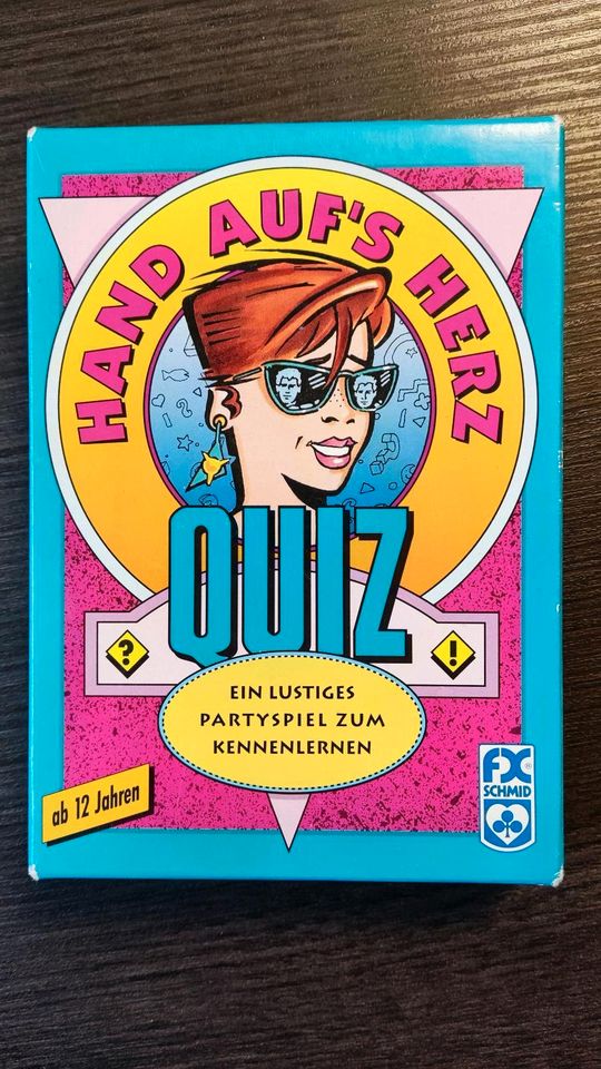 Hand auf's Herz • Quiz • Spiel • Kennenlernen in Pirmasens