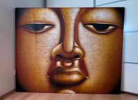 ★ Leinwand Bild Buddha Buddhakopf Gold Meditation Bali 149x121 Nordrhein-Westfalen - Tönisvorst Vorschau