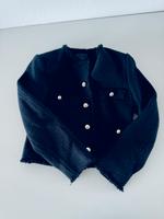 Original Mango Blazer Tweet Boucle Jacke Gr. S Neu Schwarz Essen - Essen-Werden Vorschau