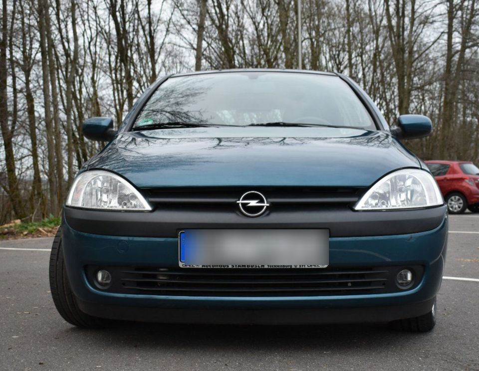 Opel Corsa C petrol 1.2 *75PS*TÜV Neu 3/2026*wenig KM*ALU*MFL* in Meinerzhagen