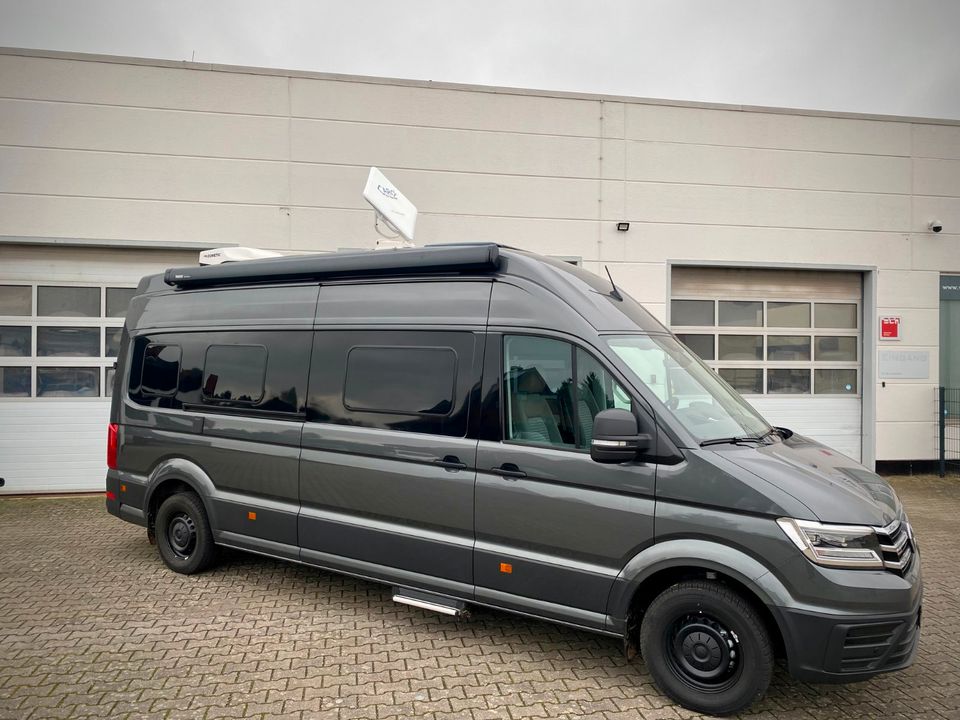 VW Grand California automatische SAT-Anlage mit Fernseher in Salzwedel