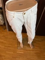 Weiße Jeans Gr. 34/36 von Michelle nie getragen ohne Etikett München - Maxvorstadt Vorschau