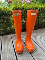 Hunter Gummistiefel Gr. 36 orange Niedersachsen - Himmelpforten Vorschau