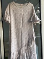 Kleid H&M, beige gemustert, Größe L, zum Binden Köln - Lindenthal Vorschau
