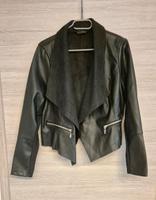 scharze elegante Lederjacke Bayern - Kitzingen Vorschau