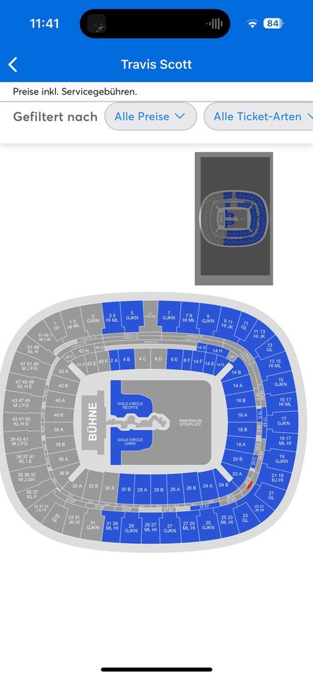 Travis Scott Ticket, Sitzplatz 26.07.2024 in Aschaffenburg