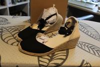 1 Paar Espadrilles Gr. 37 von Tchibo Bayern - Mitwitz Vorschau
