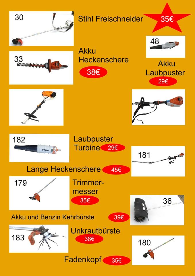 Scheppach Stemmhammer  17 kg in Ihlow