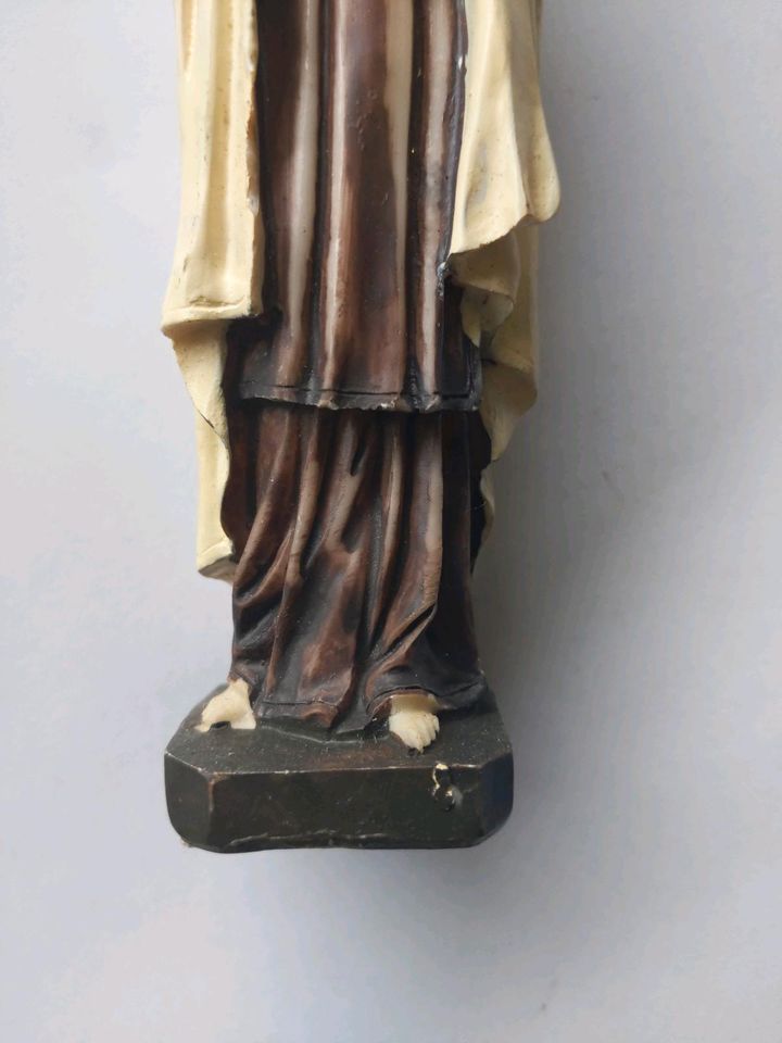 Heilige Maria Figur mit Rosen Kreuz ca 15cm in Heilbronn