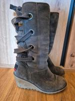Winterstiefel grau Bayern - Weißenhorn Vorschau
