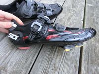 Sidi Rennrad Schuhe Spider SRS Carbon Schwarz Rot - Gr. 46 Bayern - Bergen Vorschau