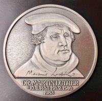 500 Jahre Martin Luther - Gedenkmünze - Rein Zinn Nordrhein-Westfalen - Voerde (Niederrhein) Vorschau