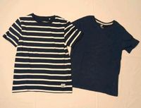 Set: 2x T-Shirt Gr. 122/128 maritim Streifen Sommershirt Hessen - Pohlheim Vorschau