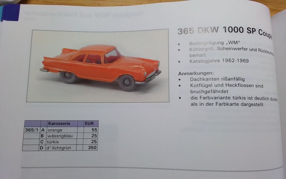 Wiking DKW 1000 SP Coupe, 1962-69, Saure 365/1B in Stade
