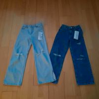 H & M Jeans Hose Gr. 146 wide leg high waist - einzeln oder Paket Nürnberg (Mittelfr) - Gebersdorf Vorschau