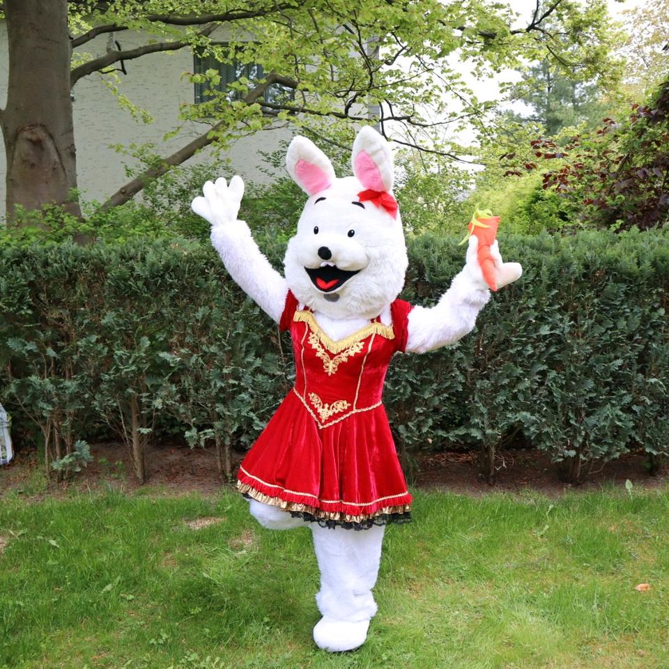 Osterhase Maskottchen Kostüm Hase Feier Abi Mottowoche Motto in Berlin