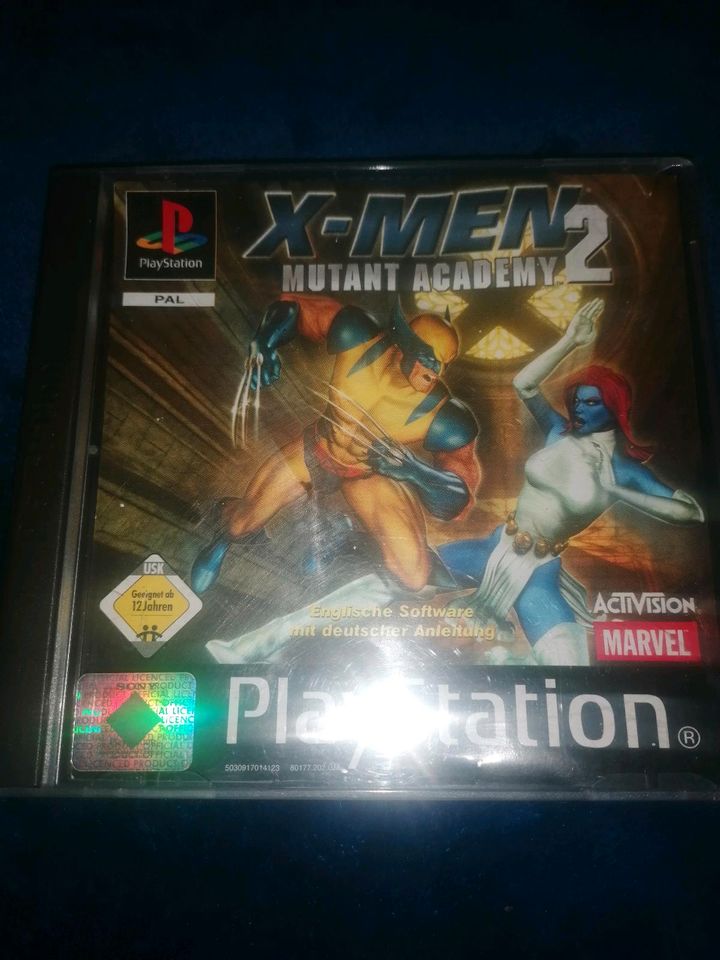 Ps1 spiel X Men 2 Mutant Academy Klassiker!! in Pforzheim