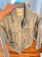 Sandro Jeansjacke mit Strass München - Bogenhausen Vorschau