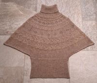 Poncho Pullover mit Alpaca Wolle, Gr. M München - Trudering-Riem Vorschau